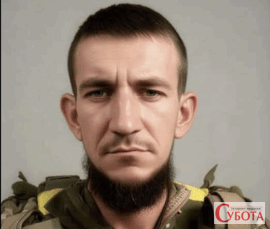 Військовослужбовець Іван Мощук у формі ЗСУ