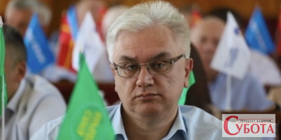 Директор Чуднівської лікарні Ігор Лукашенко на засіданні