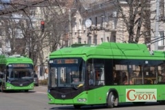 Зелені тролейбуси на вулицях Житомира