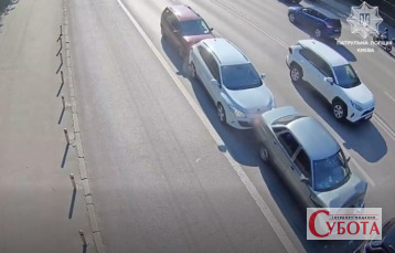 П’ять авто зіткнулися у Печерському районі Києва