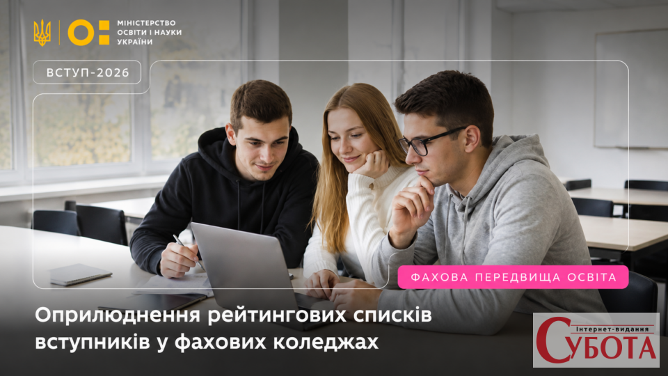 Вступ до коледжів 2026