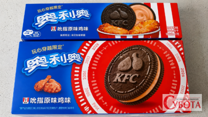 Випустили печиво Oreo зі смаком курки з KFC