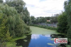 Річка Гнилоп’ять у Бердичеві, Житомирщина