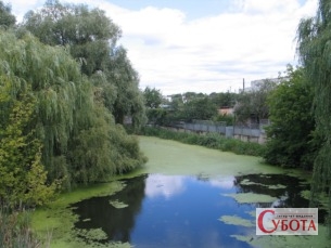 Річка Гнилоп’ять у Бердичеві, Житомирщина