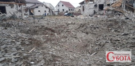 Наслідки російського удару по Овручу