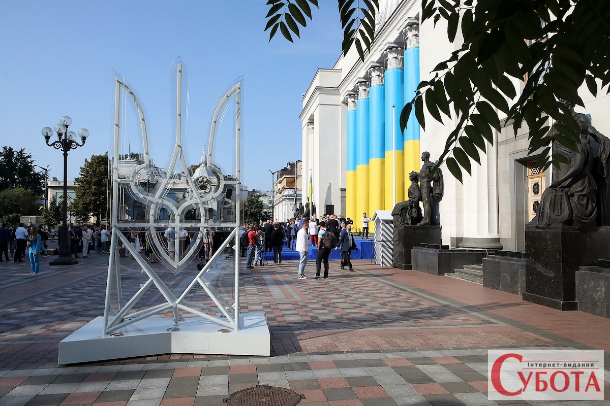 Будівля Верховної Ради України, куди внесли проєкт держбюджету на 2027 рік