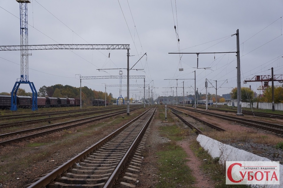 Залізнична станція Житомир під час роботи залізниці