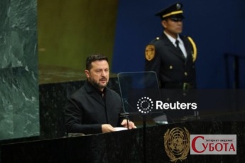 Володимир Зеленський виступає на Генеральній Асамблеї ООН 23 вересня 2026 року