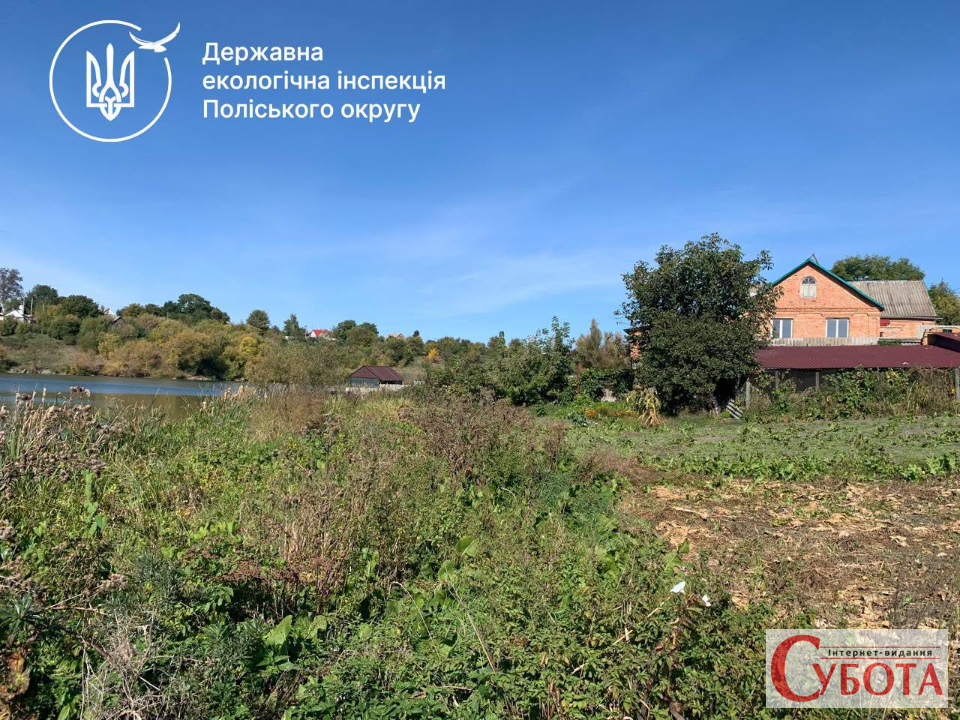 У Чуднові громадянам обмежили доступ до берега Тетерева — фото 1
