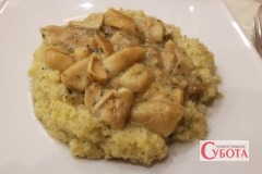 Polenta con funghi
