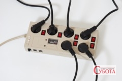 Power strips with extension cord