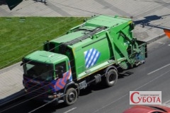 Scania garbage truck Dnipro Ukraine 29.08.19
