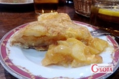 Tortilla de patatas con cebolla