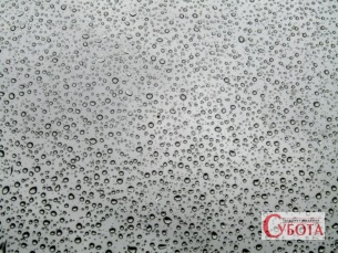 Water Droplets on Window Pane 1