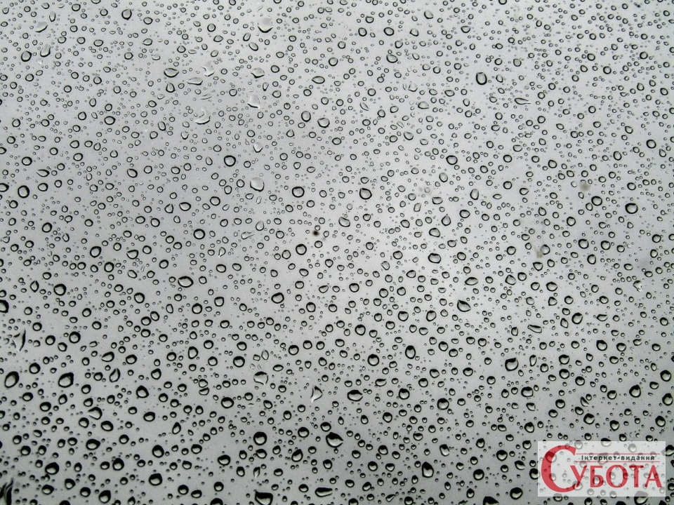 Water Droplets on Window Pane 1