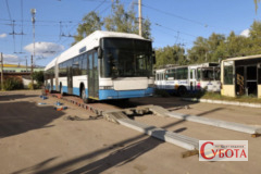 Житомир отримав ще 2 швейцарські тролейбуси