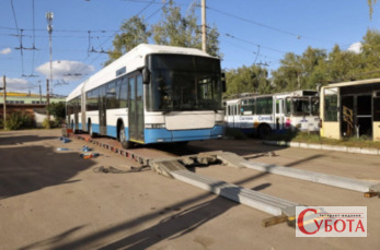 Житомир отримав ще 2 швейцарські тролейбуси