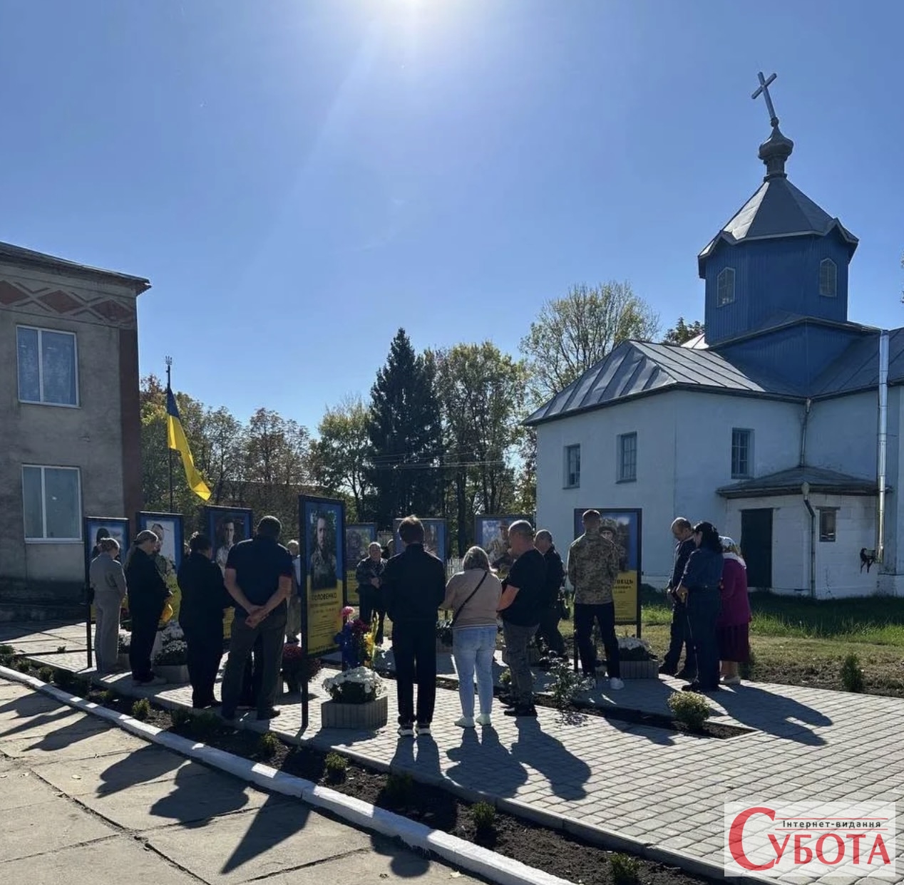 У селі Покровське Олевської громади відкрили Алею Героїв на честь загиблих земляків