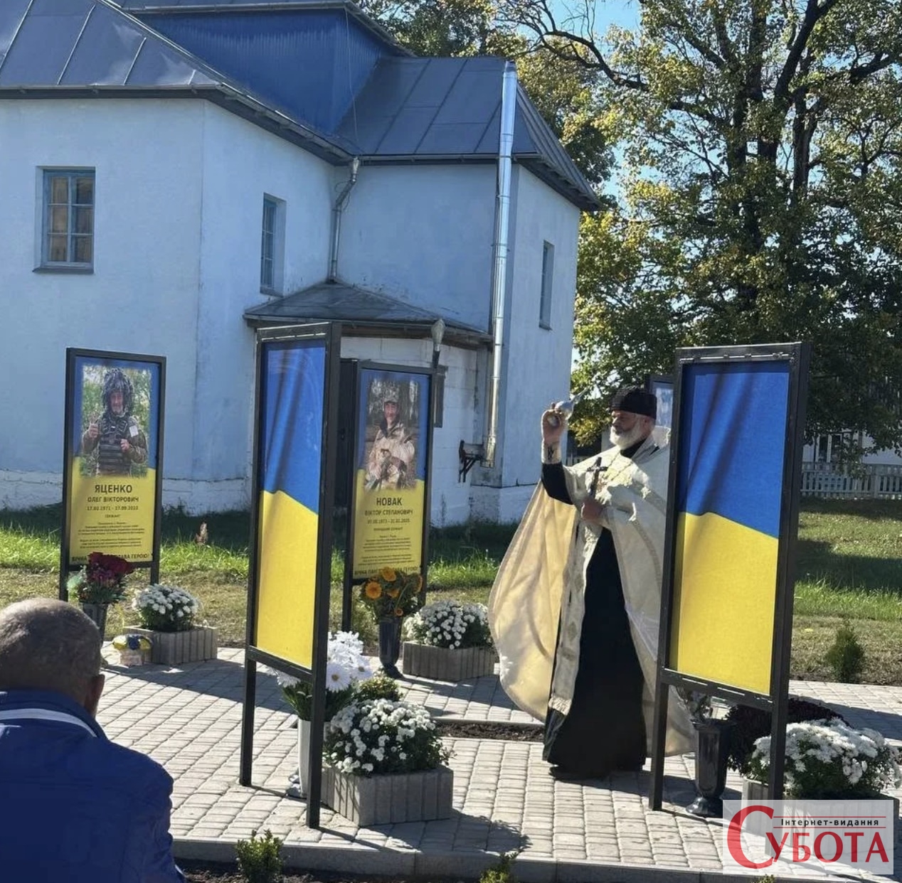 У селі Покровське Олевської громади відкрили Алею Героїв на честь загиблих земляків — фото 1