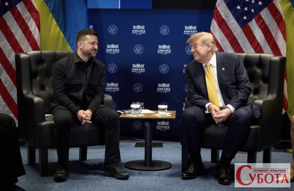 Володимир Зеленський і Дональд Трамп під час зустрічі 8 липня 2026 року. Архівне фото: Daniel Torok / Білий дім