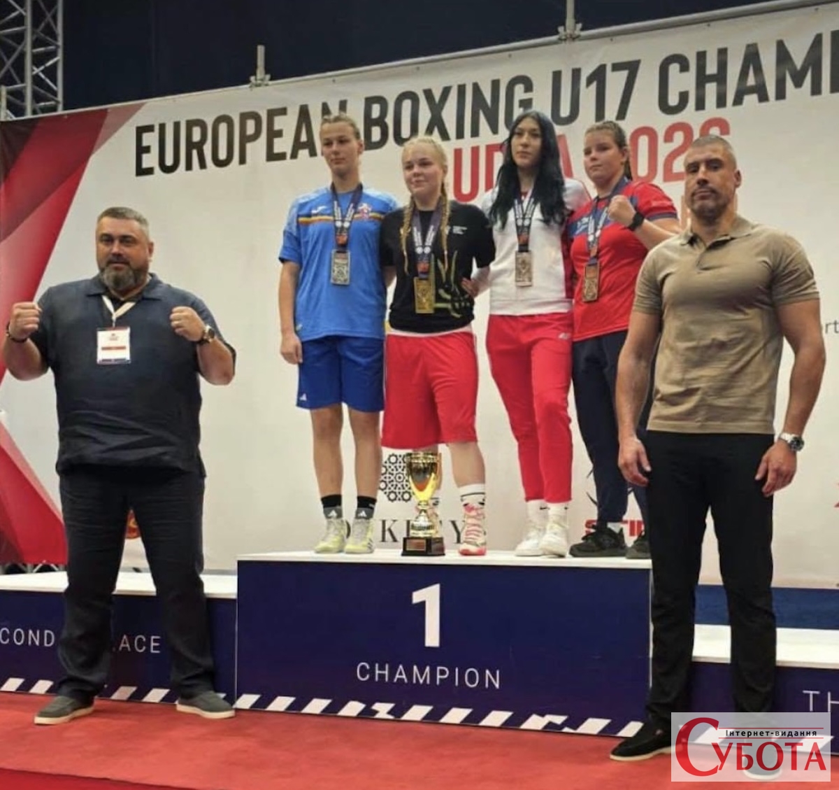 Бердичівлянка Діана Поліщук вдруге стала чемпіонкою Європи з боксу: у фіналі перемогла румунку