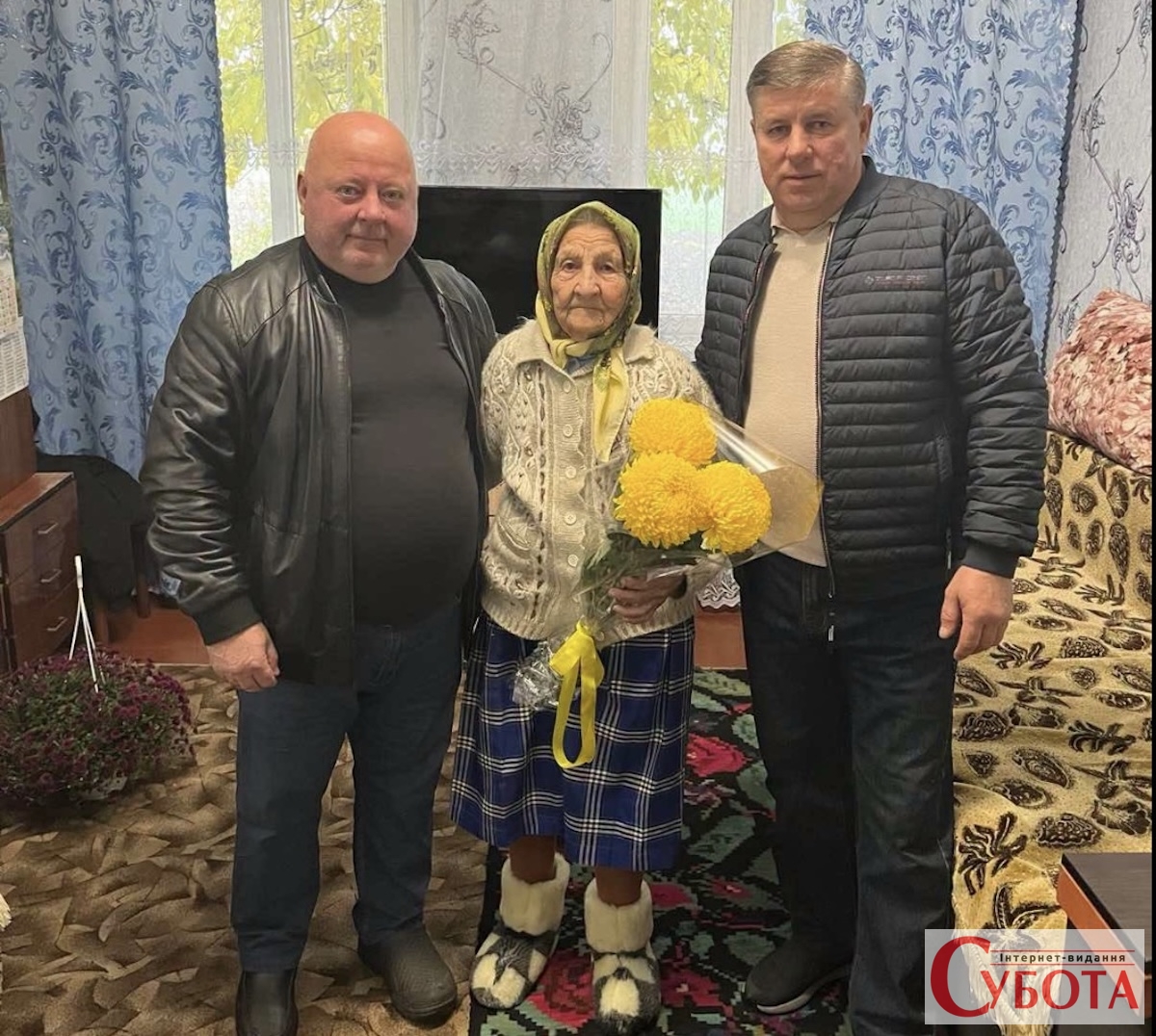 У селі Бовсуни на Житомирщині Марія Невмержицька відзначила 100-річний ювілей