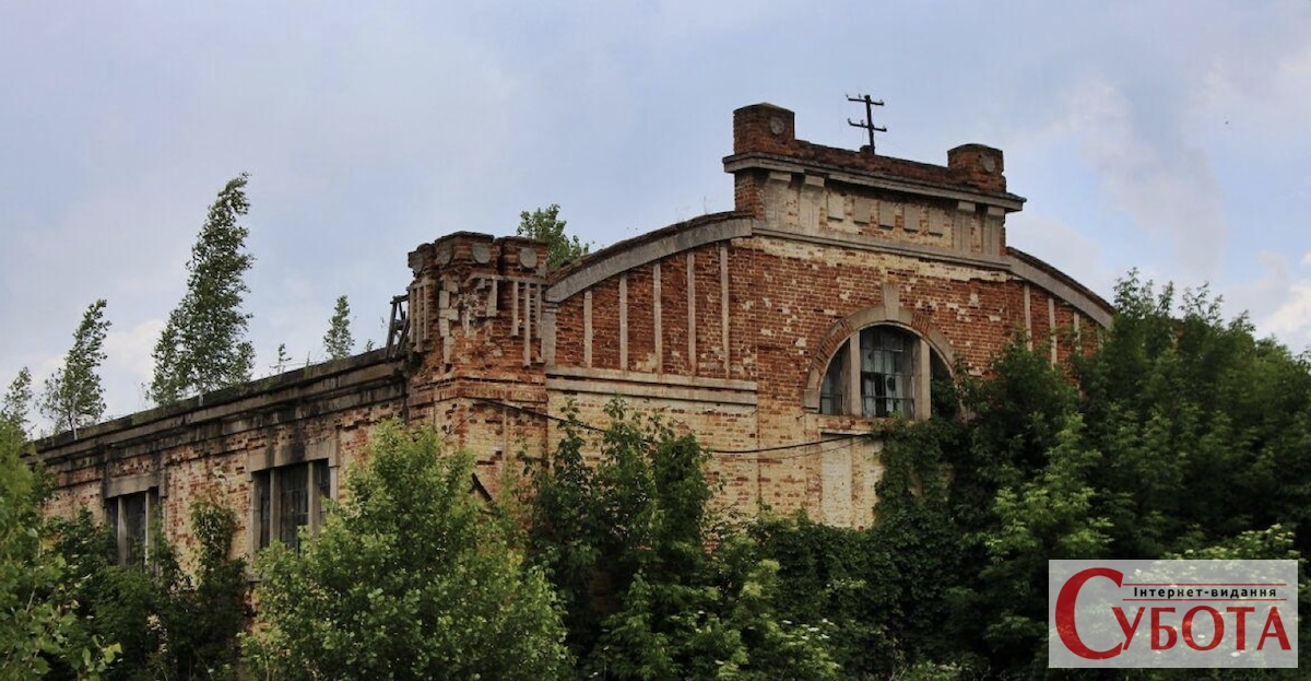 Історичний цегляний корпус Андрушівського цукрового заводу Терещенків на Житомирщині