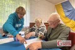 Під час виконання вправ. Малинська громада, Житомирщина