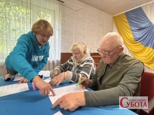 Під час виконання вправ. Малинська громада, Житомирщина